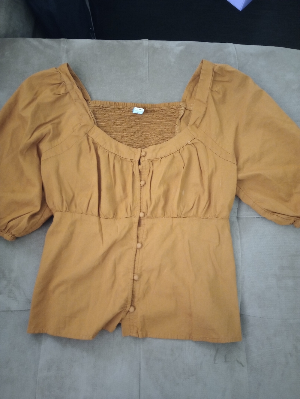 Adult - Old Navy Burnt Orange Blouse